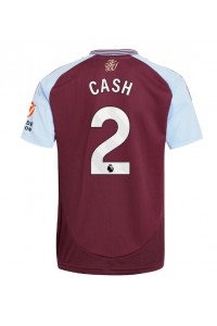 Aston Villa Matty Cash #2 Voetbaltruitje Thuis tenue 2024-25 Korte Mouw